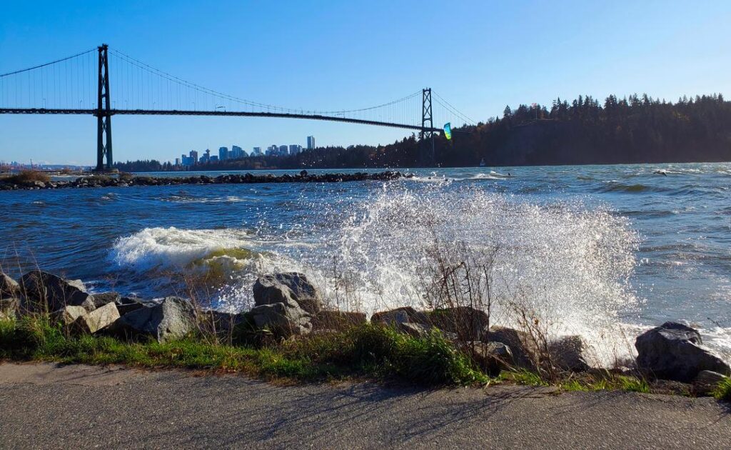 Ambleside beaches in Vancouver